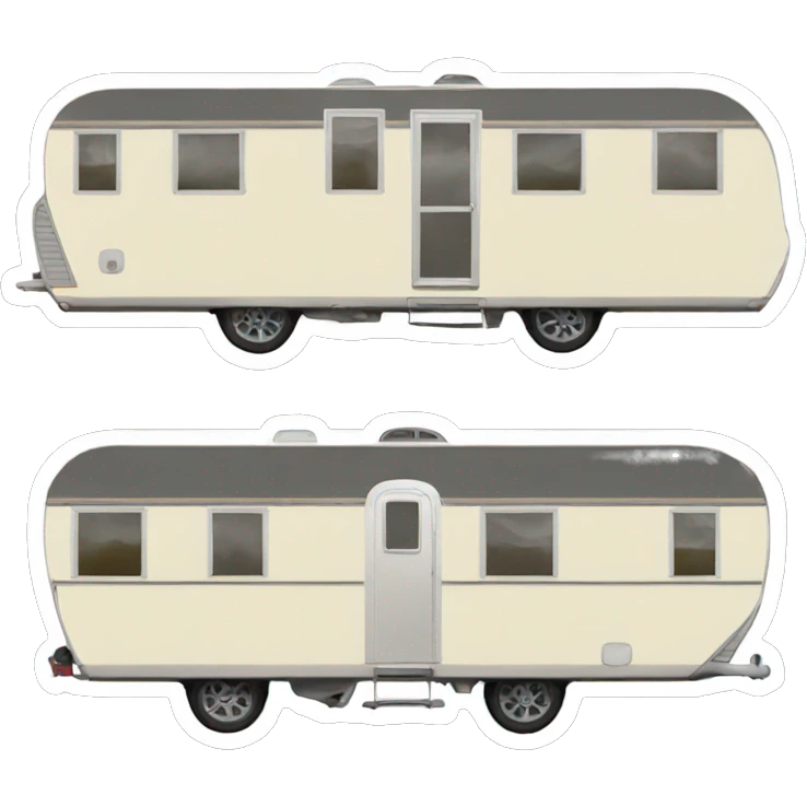Static caravan emoji