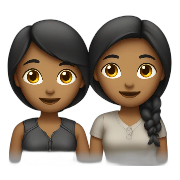 Lesbienne couple emoji