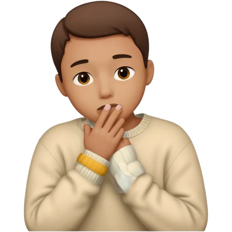 🫂+🤫 emoji