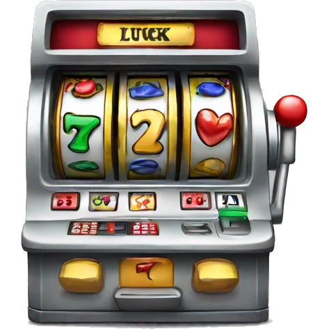 a slot machine lucky 7 emoji