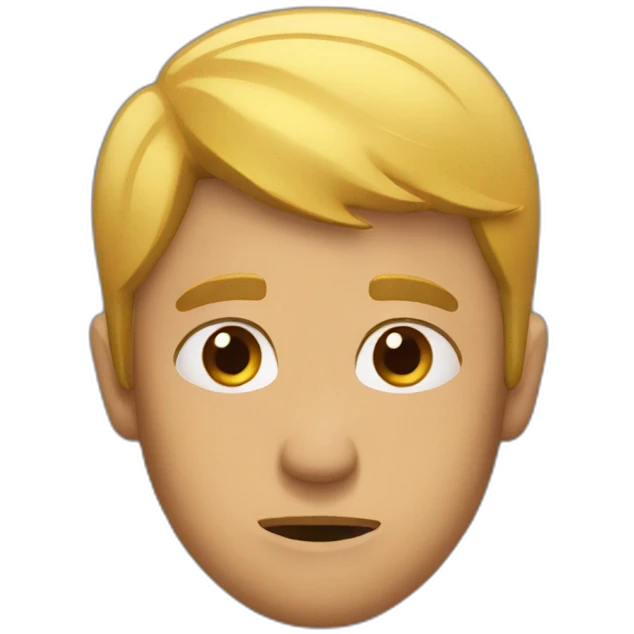 man feel ashamed emoji