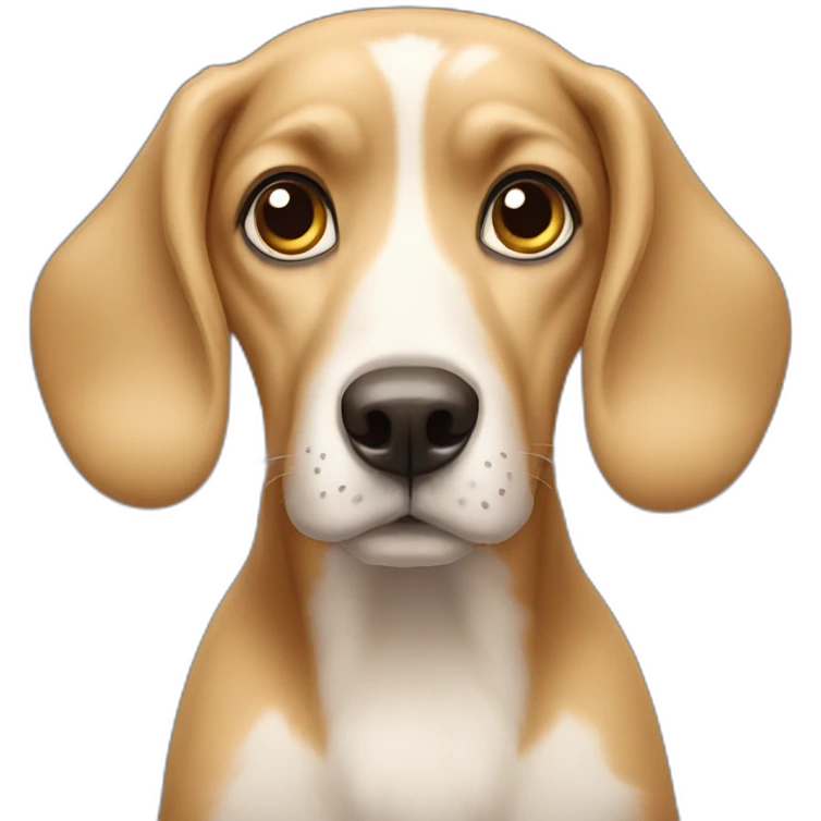 dog with very very big eyes emoji