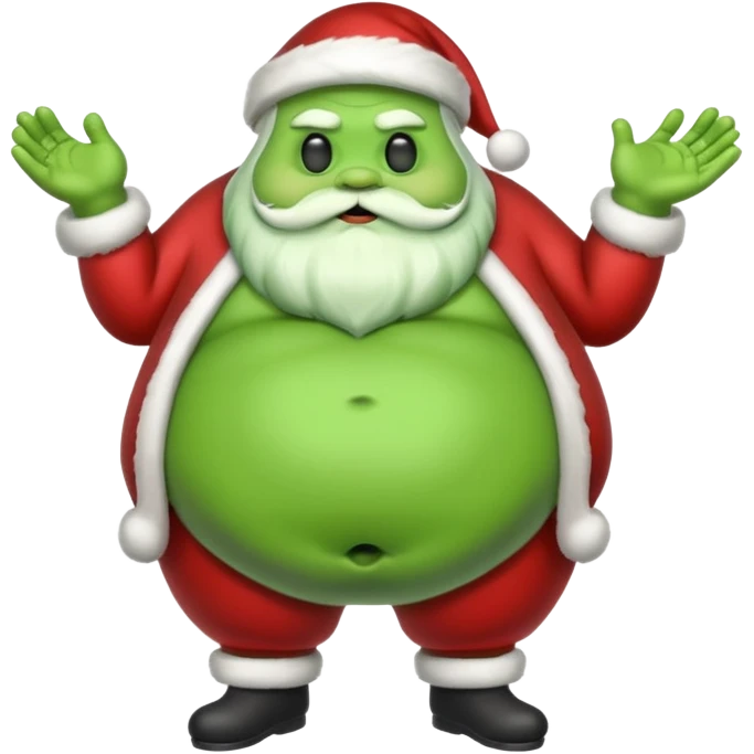 fat  santa alien full body 
   emoji