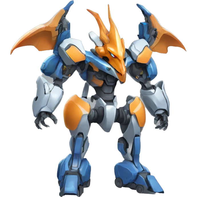 Futuristic Mechanical Medabot-Charizard-Mecha emoji