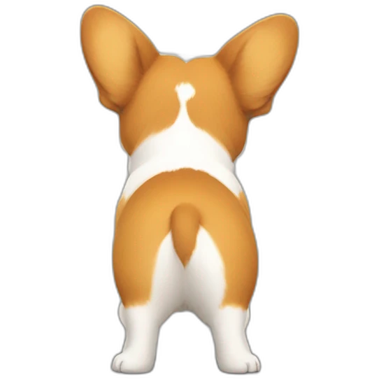 Corgi-butt-rear-view emoji