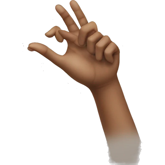 hands making a square emoji