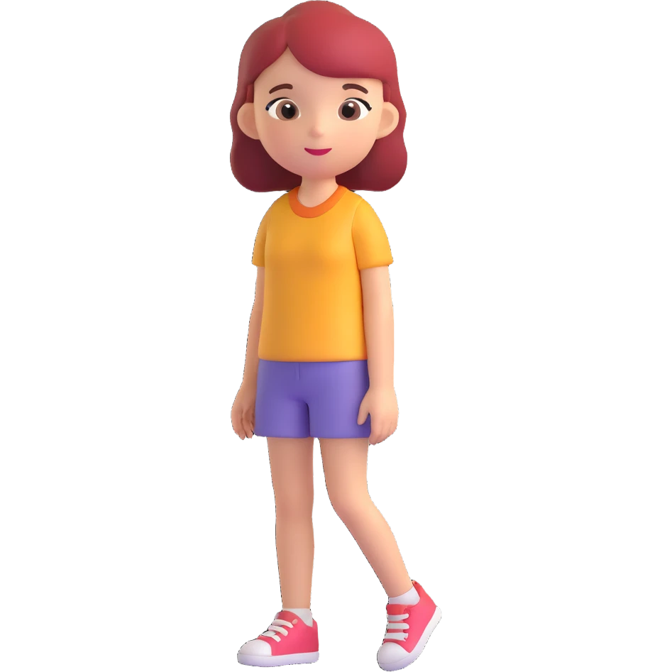 A girl emoji