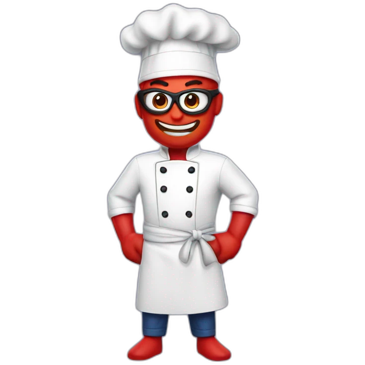 Chef spider-man emoji