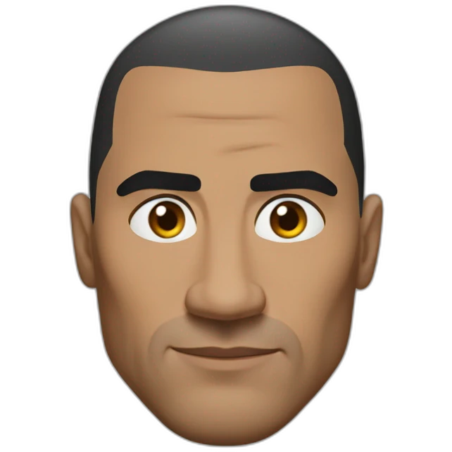 The rock’s eyebrow raise emoji