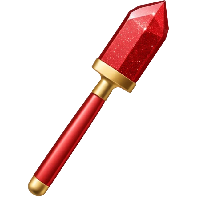 red glitter tool windows emoji