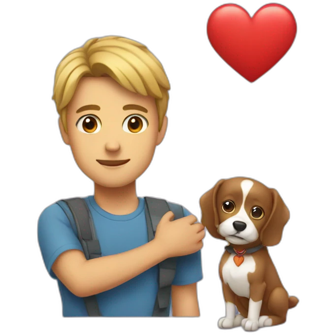 Heart with mini Yota emoji
