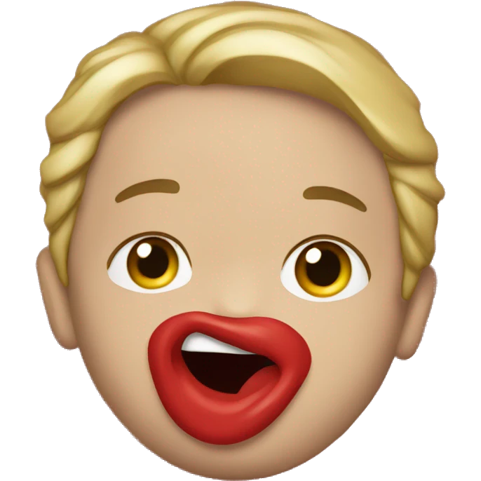 Beso roja  emoji