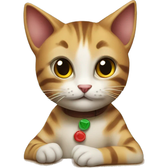 cats playing a board game at a birthday party emoji