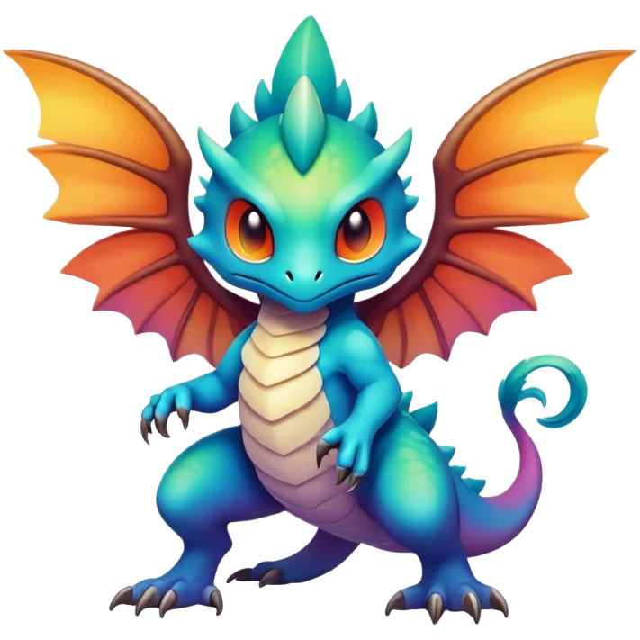  legendary detailed gradients aesthetic-Fakémon-creature-scenery emoji