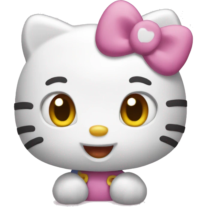 Hello kitty emoji