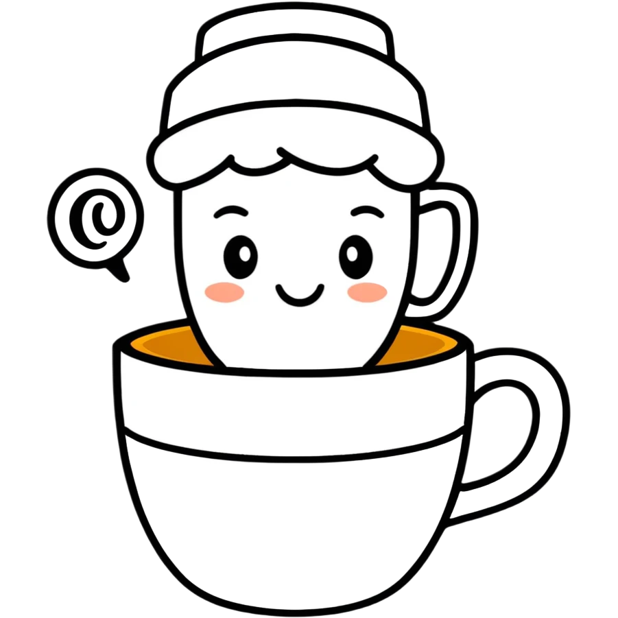 Coffee and mom  emoji