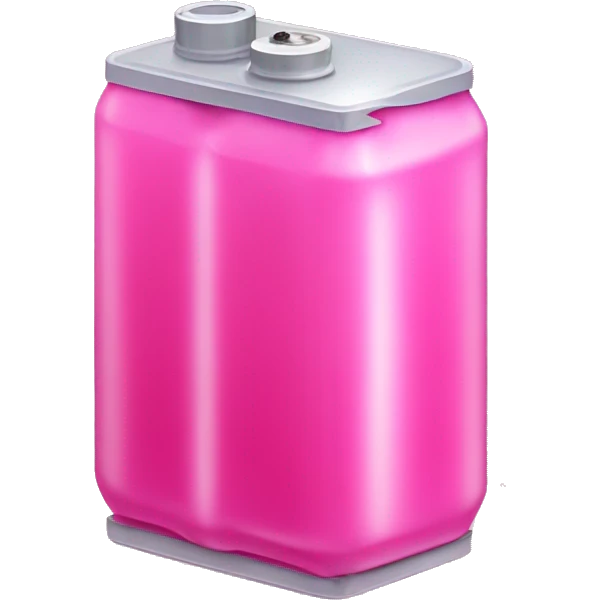 Pink battery juice filled all the way emoji