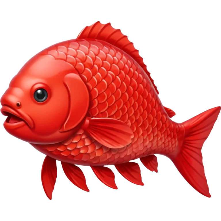 Red carp emoji