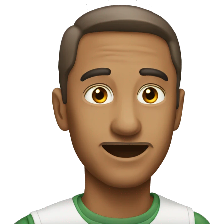 Коричневый пудель emoji