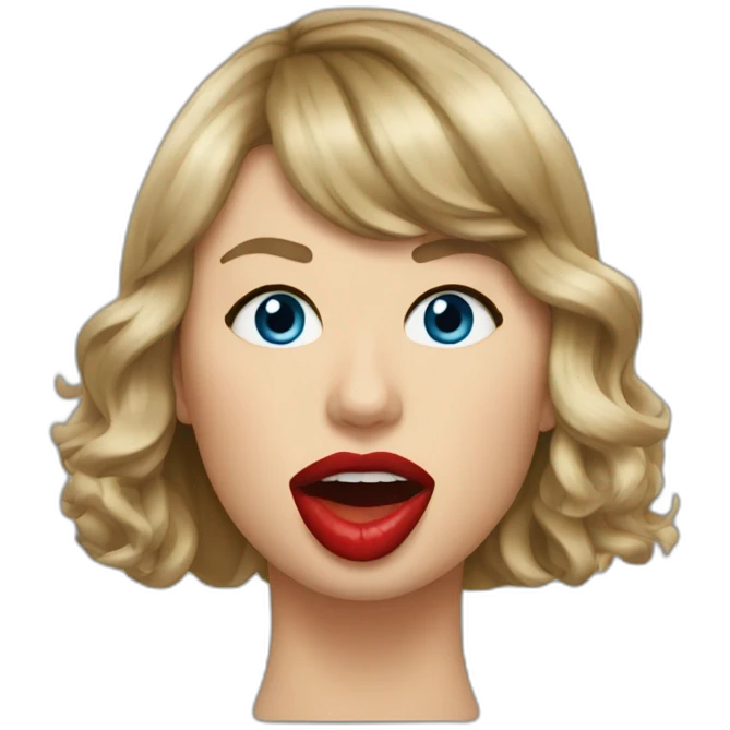 taylor-swift-mouth-bbc emoji