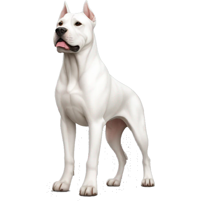 Dogo Argentino Dog Breed Full Body emoji