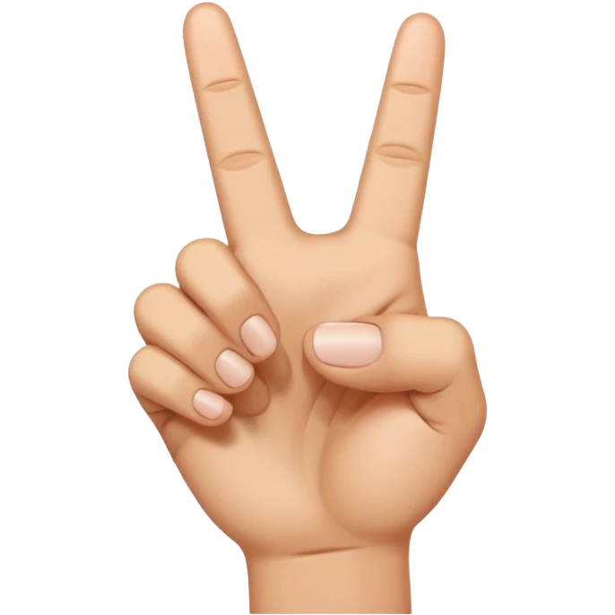 Middle fingers emoji