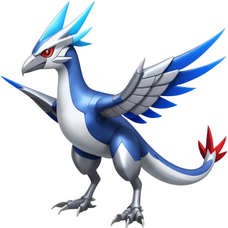 Skarmory-Nargacuga-Silvally-Latias-fusion (full body) emoji