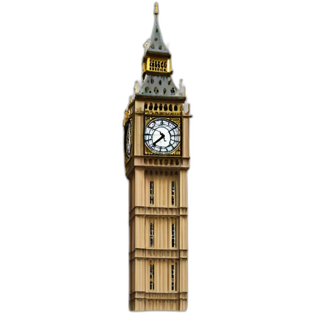 big ben emoji