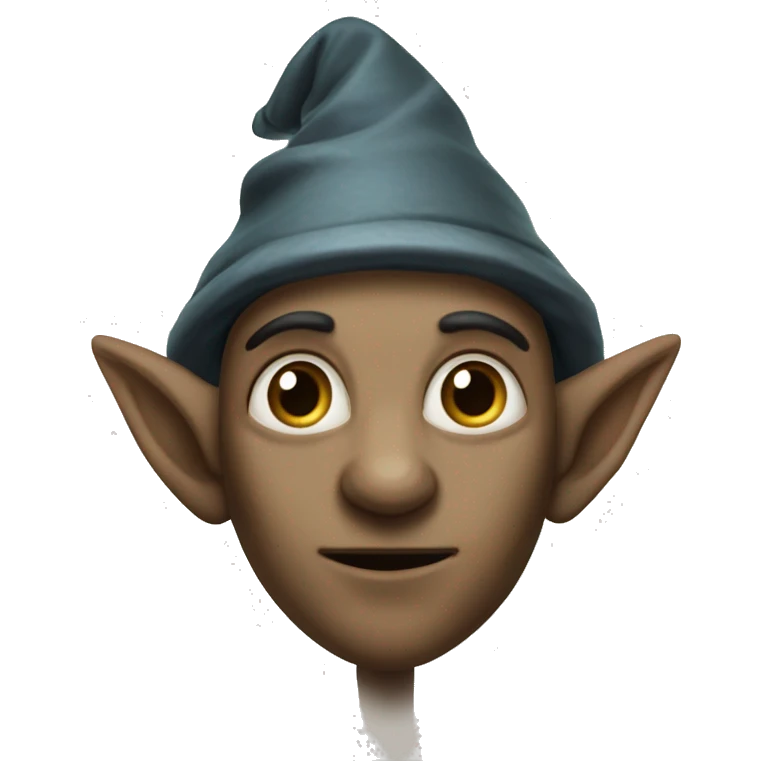 house-elves: Small, humanoid creatures bound to serve wizards and witches, known for their loyalty and powerful magic emoji