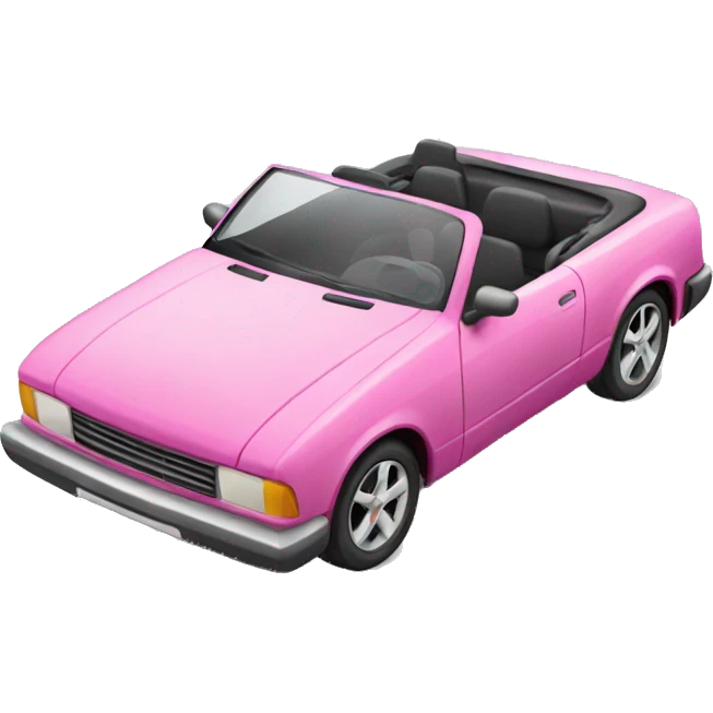 Convertible car emoji