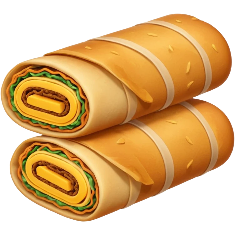 Egg roll emoji