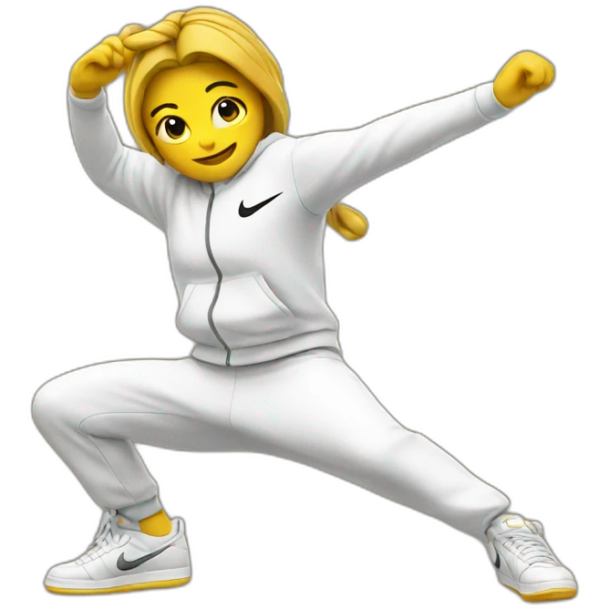 Action dab nike emoji