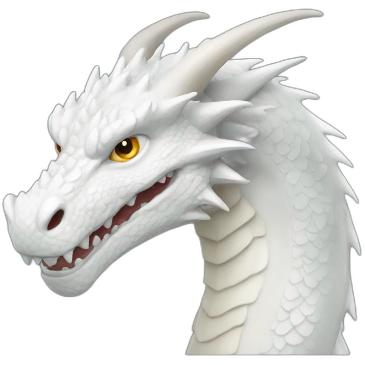 white dragon emoji