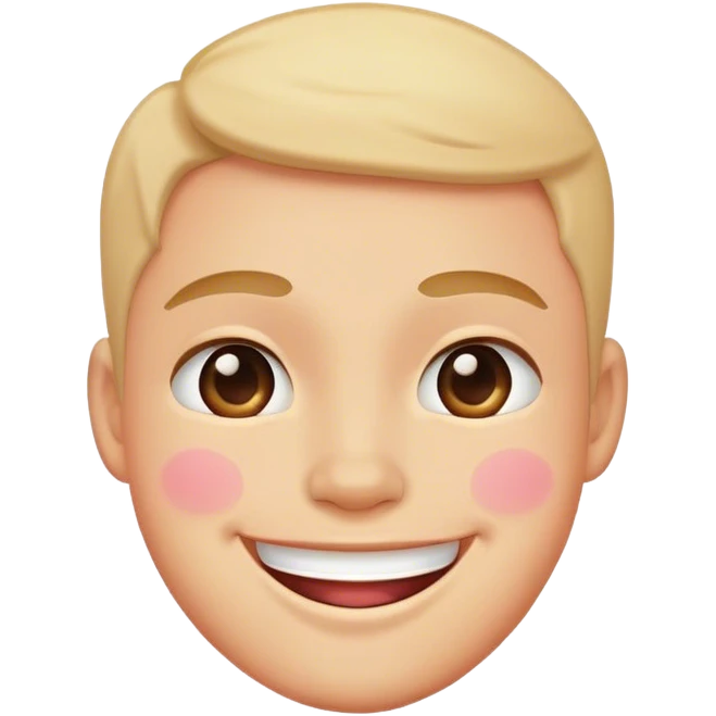 🥰+😳+😁 emoji