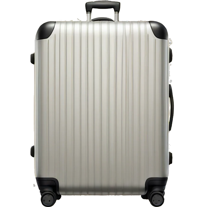Rimowa suitcase emoji
