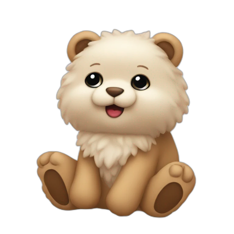 Doudou peluche emoji