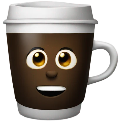 Black coffee  emoji