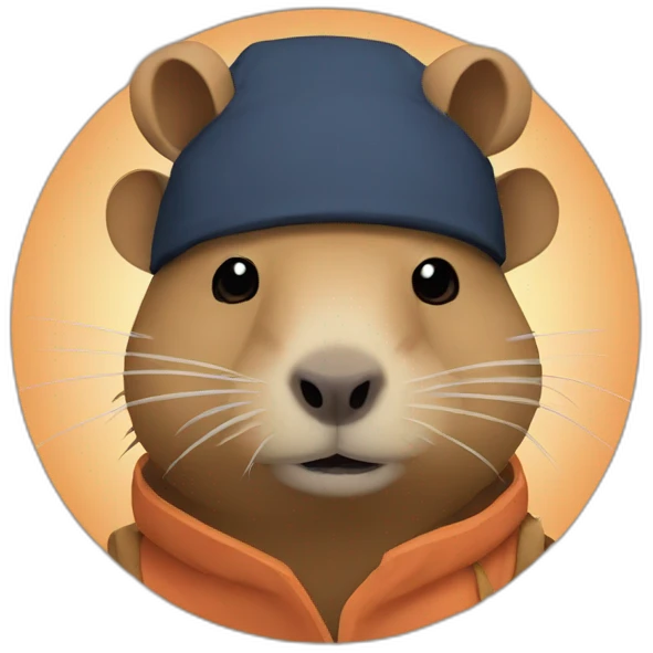 capybara disguise as naruto emoji