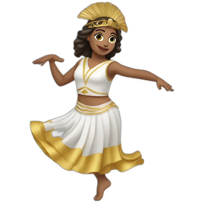 Greek dancer emoji