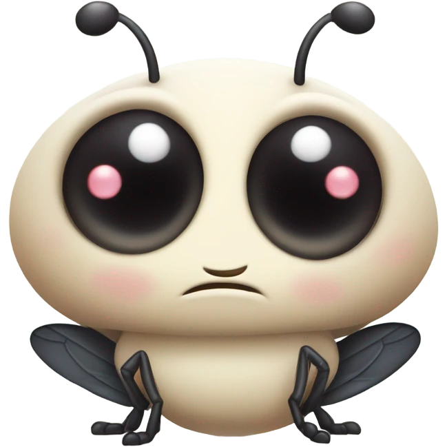 Love bug holding baby emoji