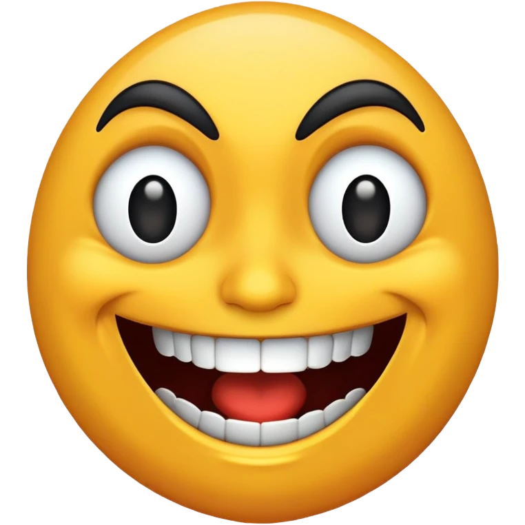 Evil laugh emoji