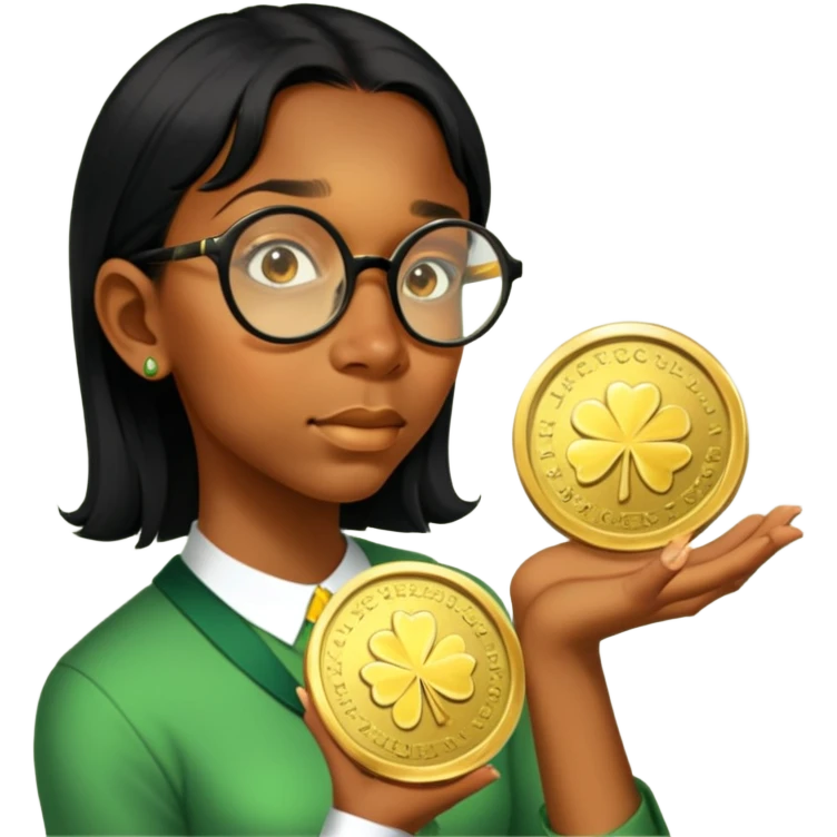 Golden Token emoji
