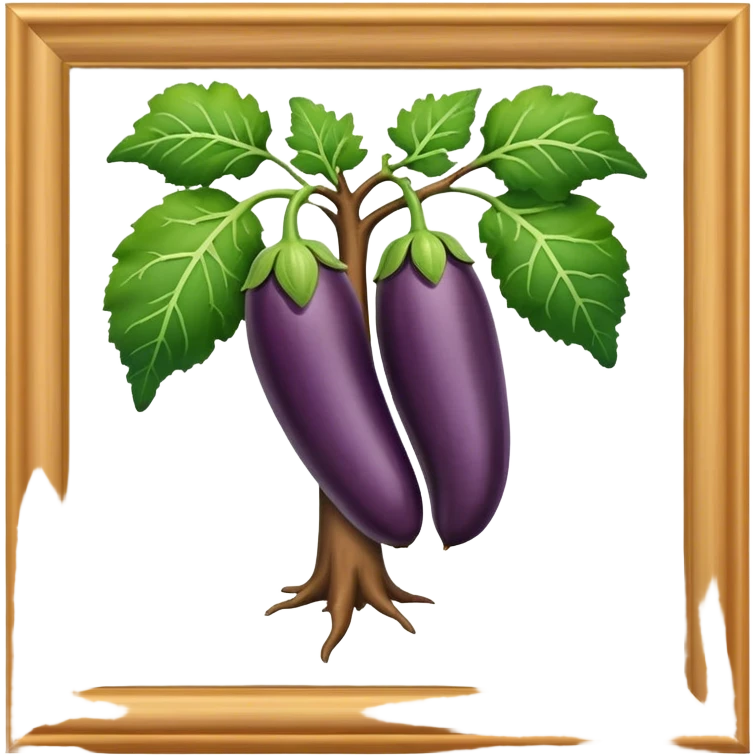 eggplant cucumber carrot on a tree emoji