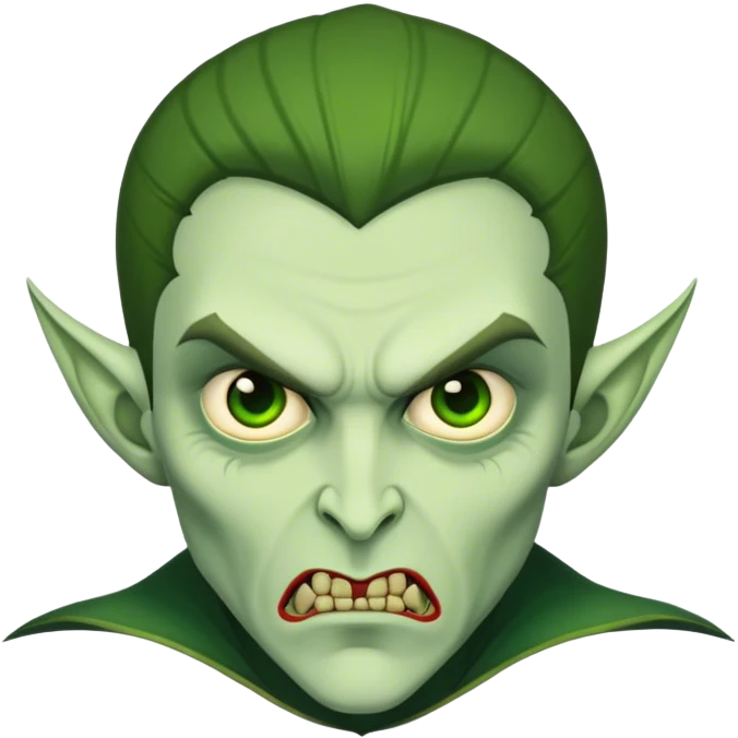 Hulk vampires face emoji
