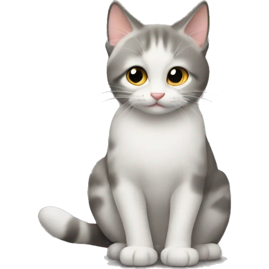 Рыжая кошка emoji