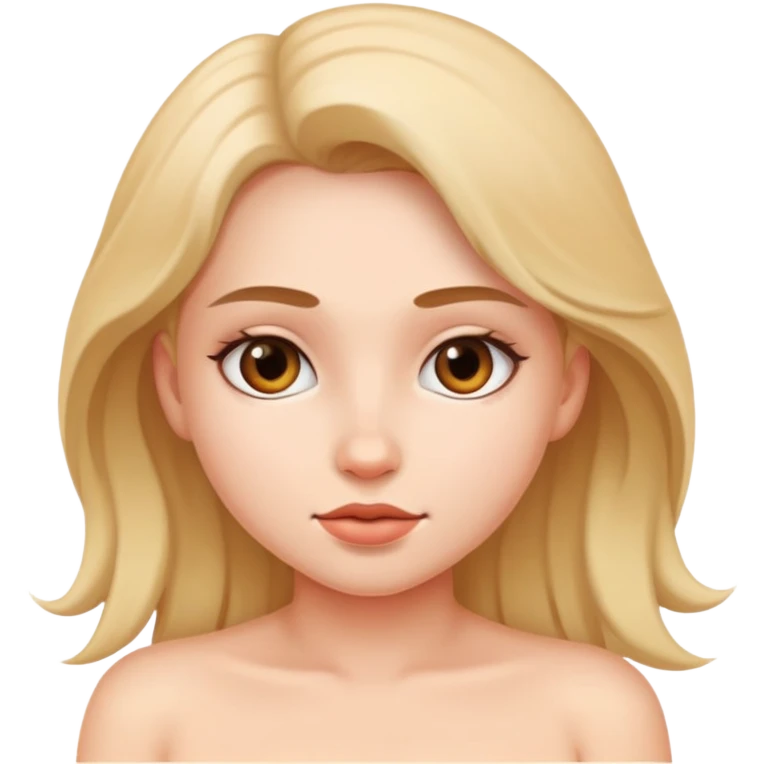Nude girl  emoji