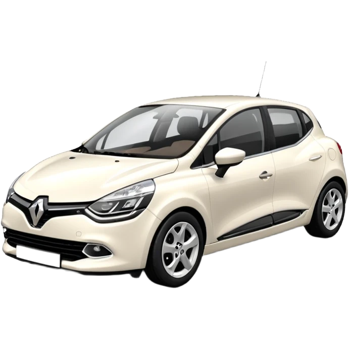 new model white renault clio emoji