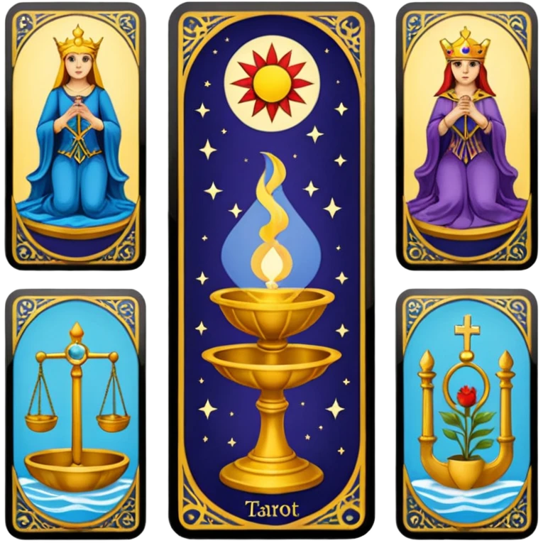 Tarot cards emoji