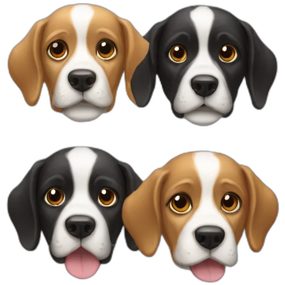 3-heads-dog emoji