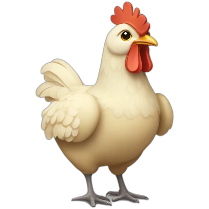 spring chicken emoji